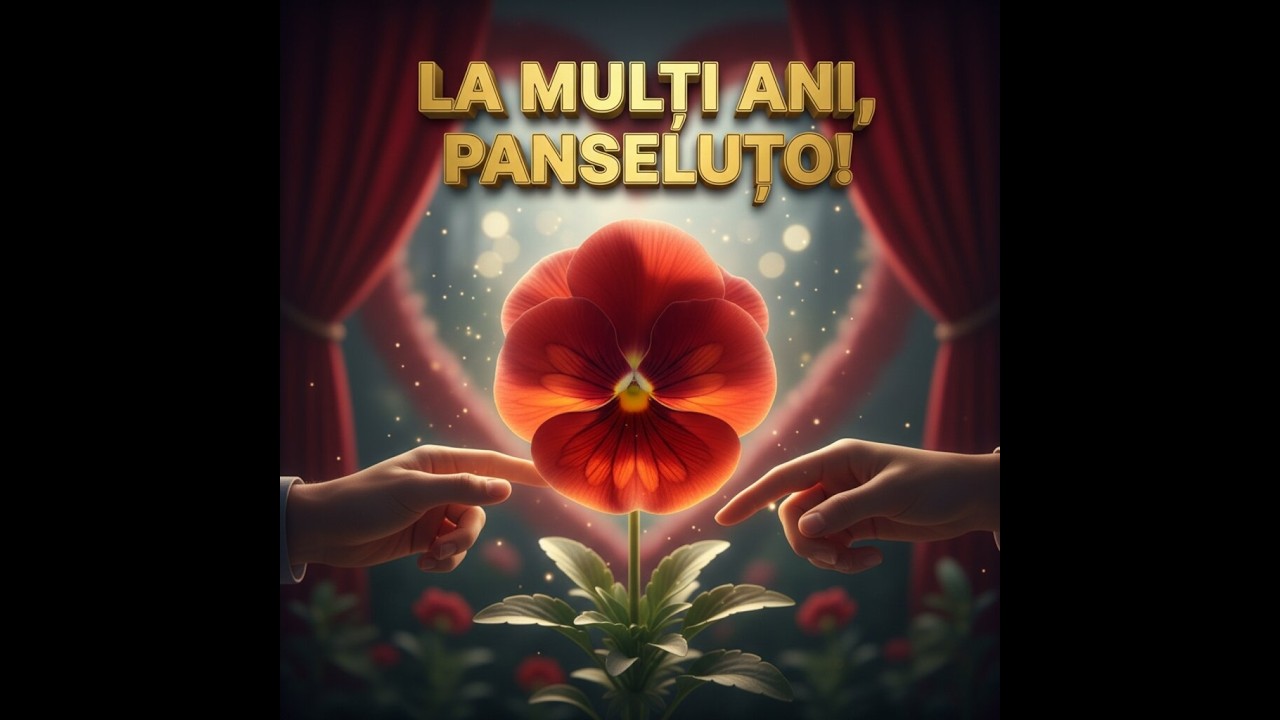 Panseluță Rara 🌸 O urare specială pentru o Panseluță Unică | Valentine's Day 2026 - Cristinel A.