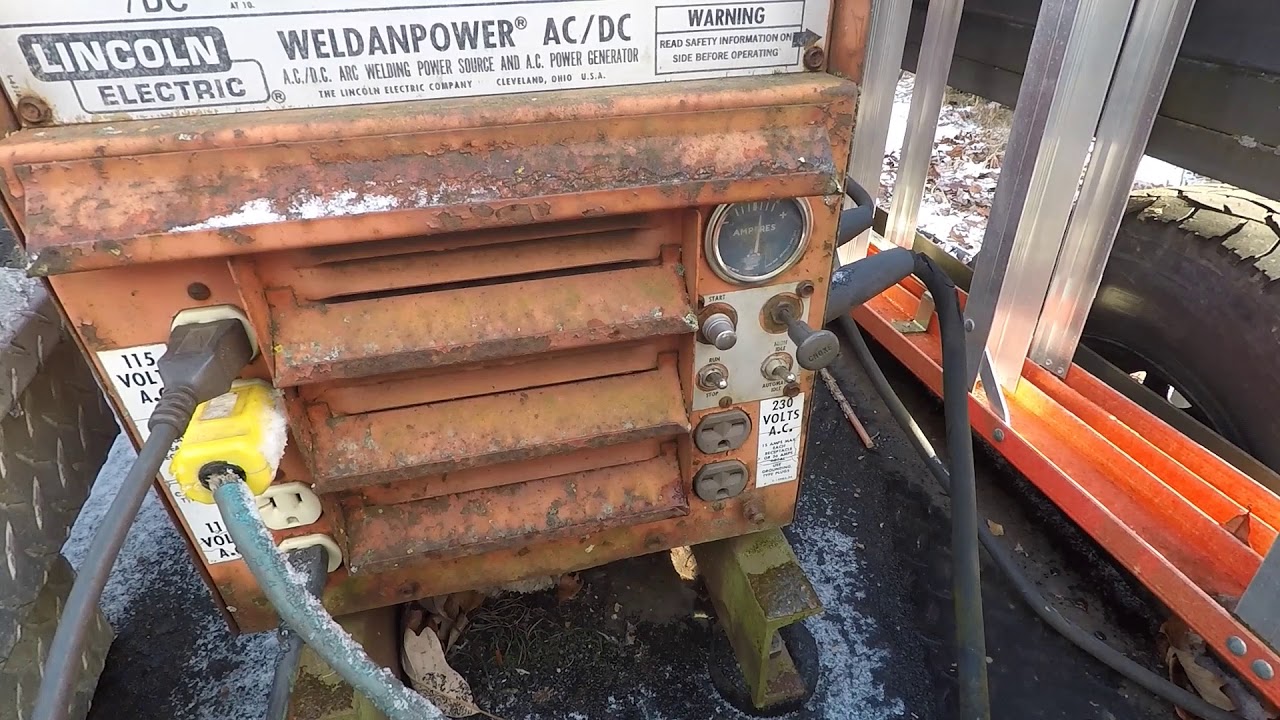 Polarizing a Portable Welder