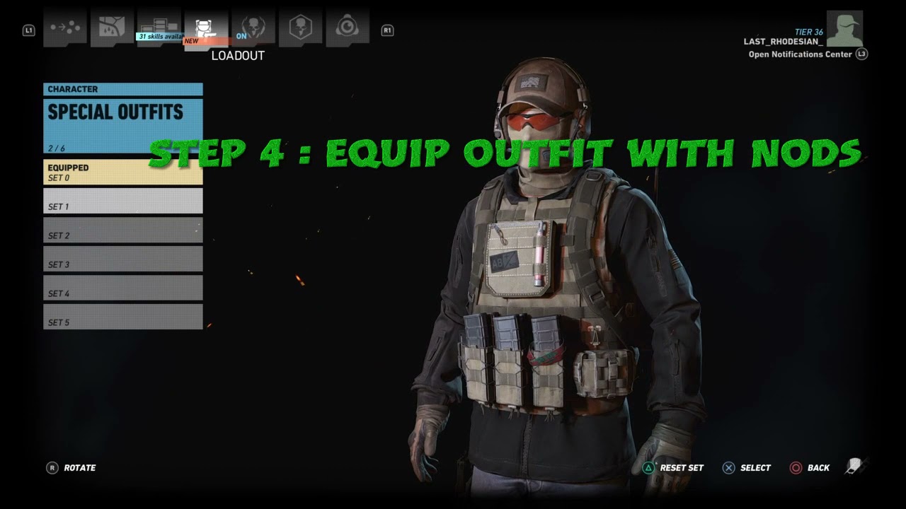 How to wear night vision 