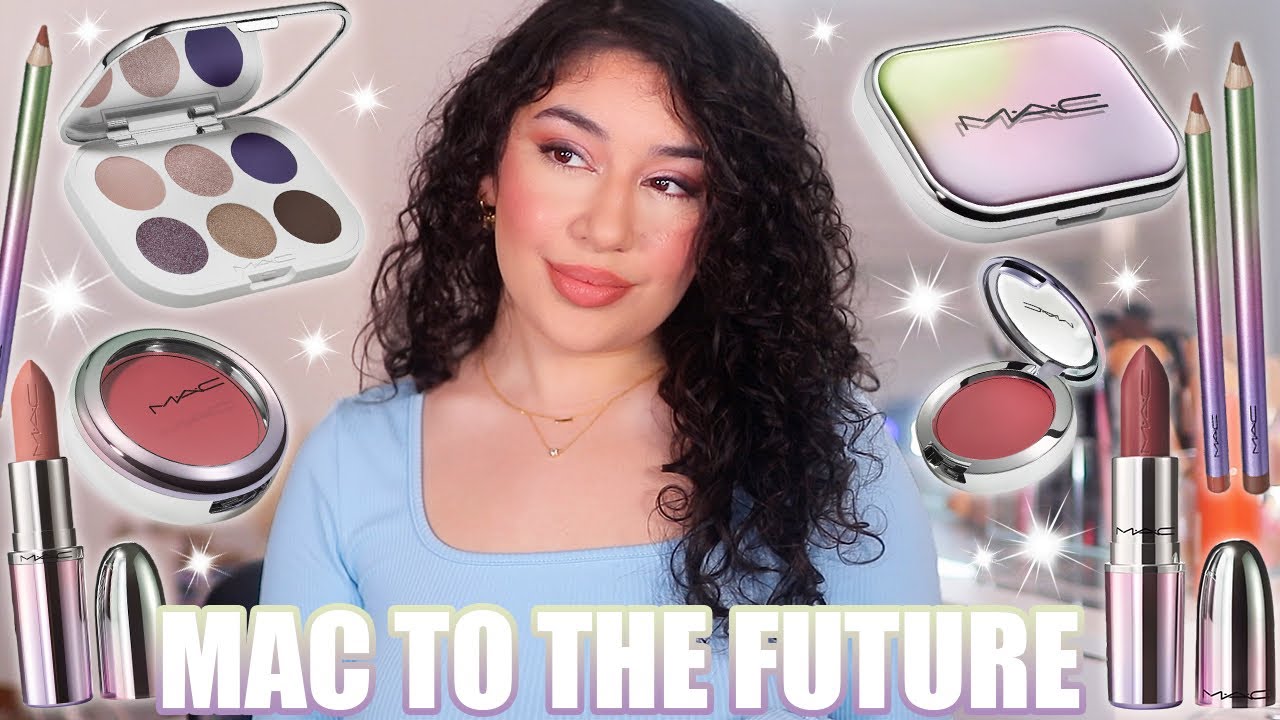 MAC TO THE FUTURE COLLECTION SWATCHES & REVIEW 2025