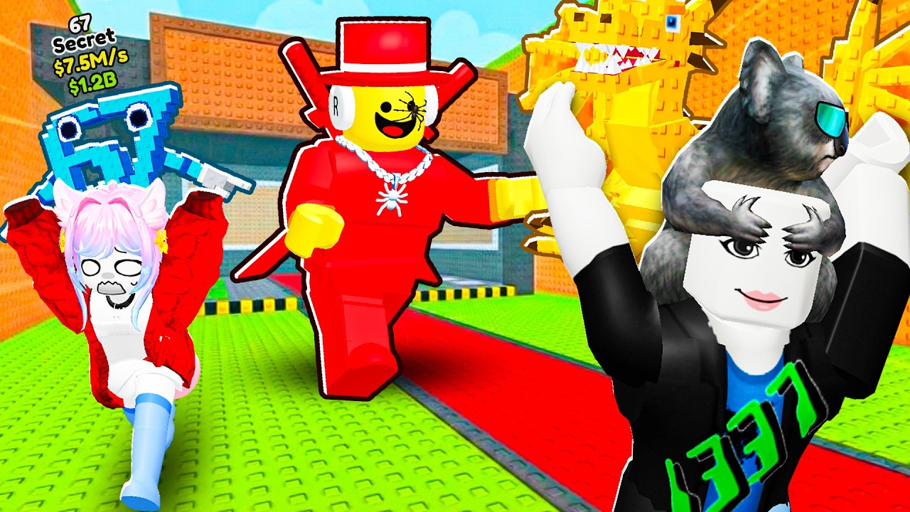 ROMPO LUCKY BLOCK E RUBO BRAINROT RARISSIMI A SAMMY SU ROBLOX.