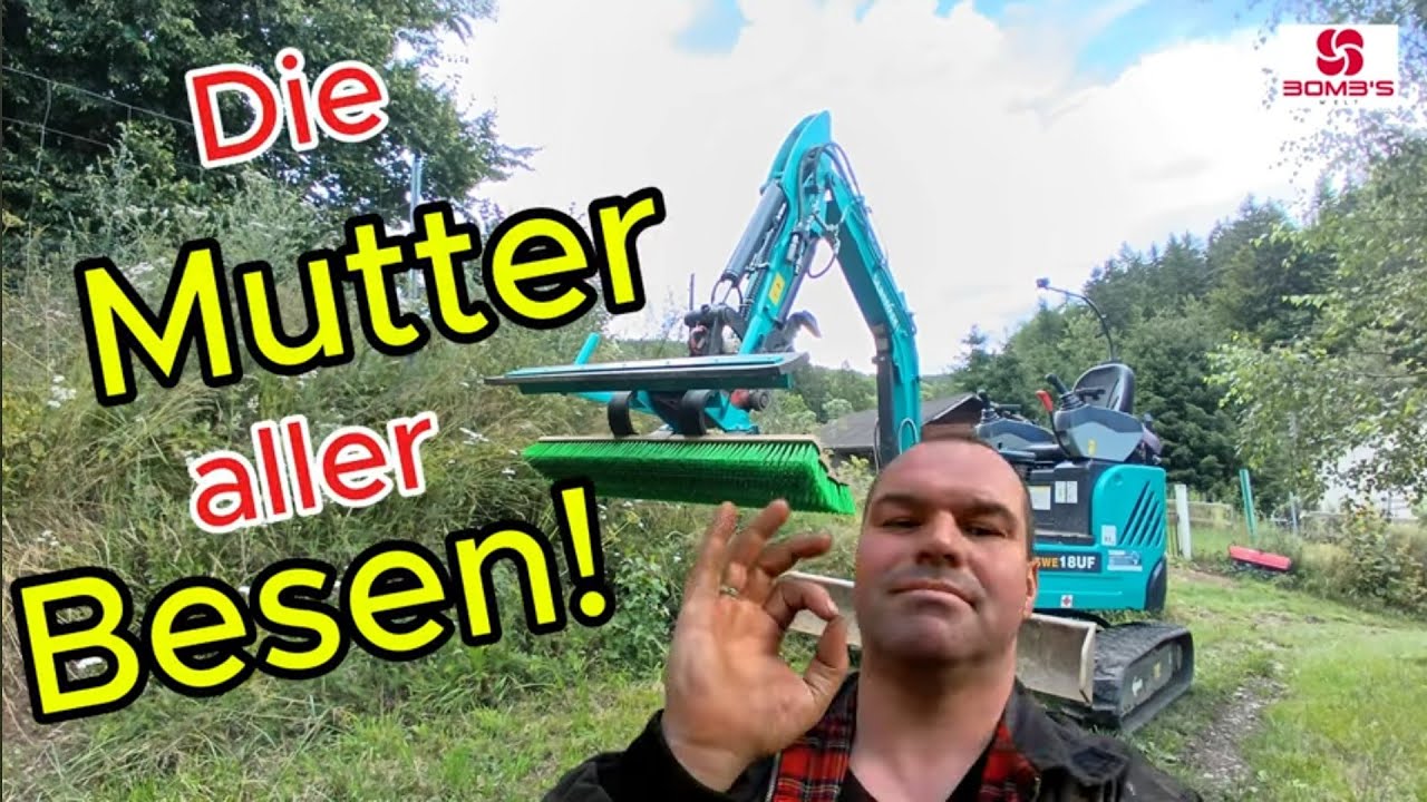 DIY Baggerbesen konstruieren