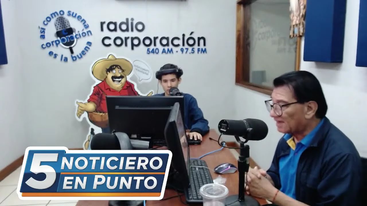 Transmision Noticiero 5 en Punto - Jueves 12  Febrero 2026