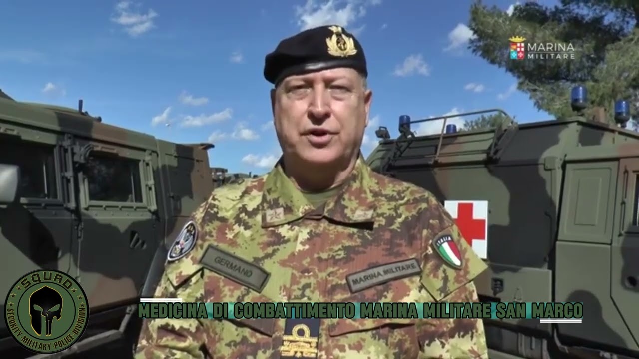 Medicina di Combattimento Marina Militare San Marco