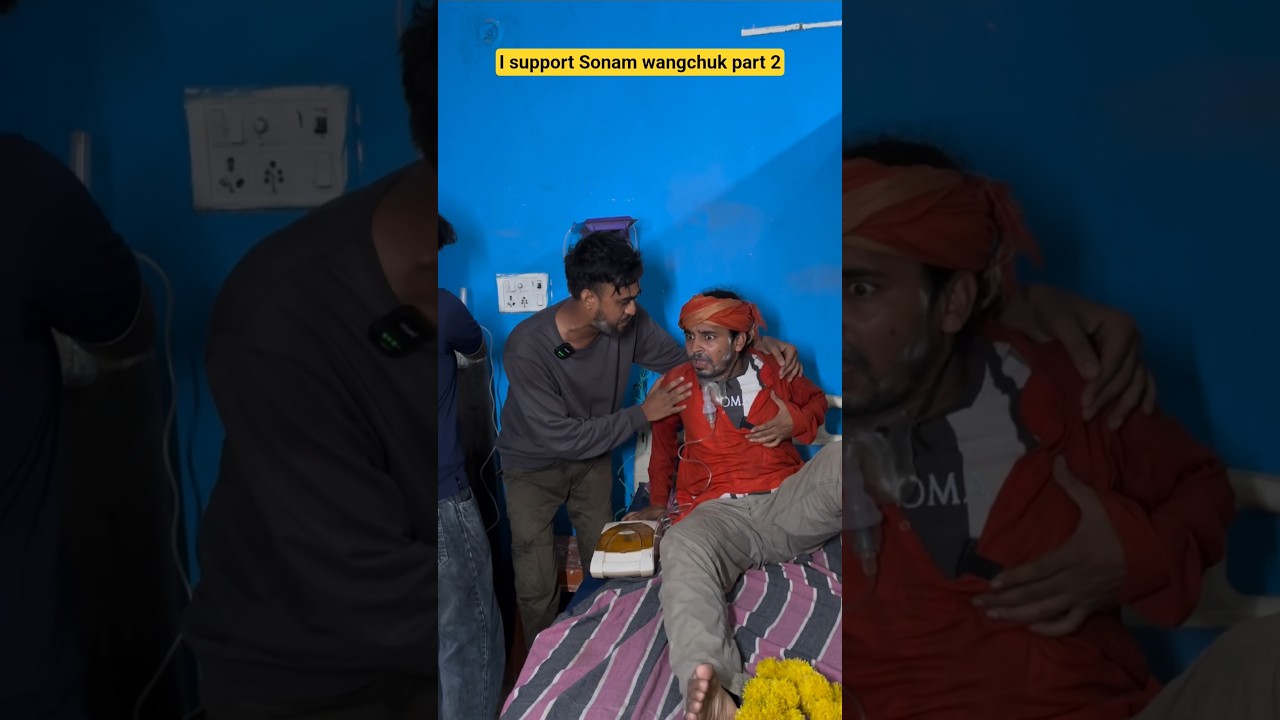 I support Sonam wangchuk part 2 #tigeryadav #comedy #bjp #congress #cjp #sonamwangchuk