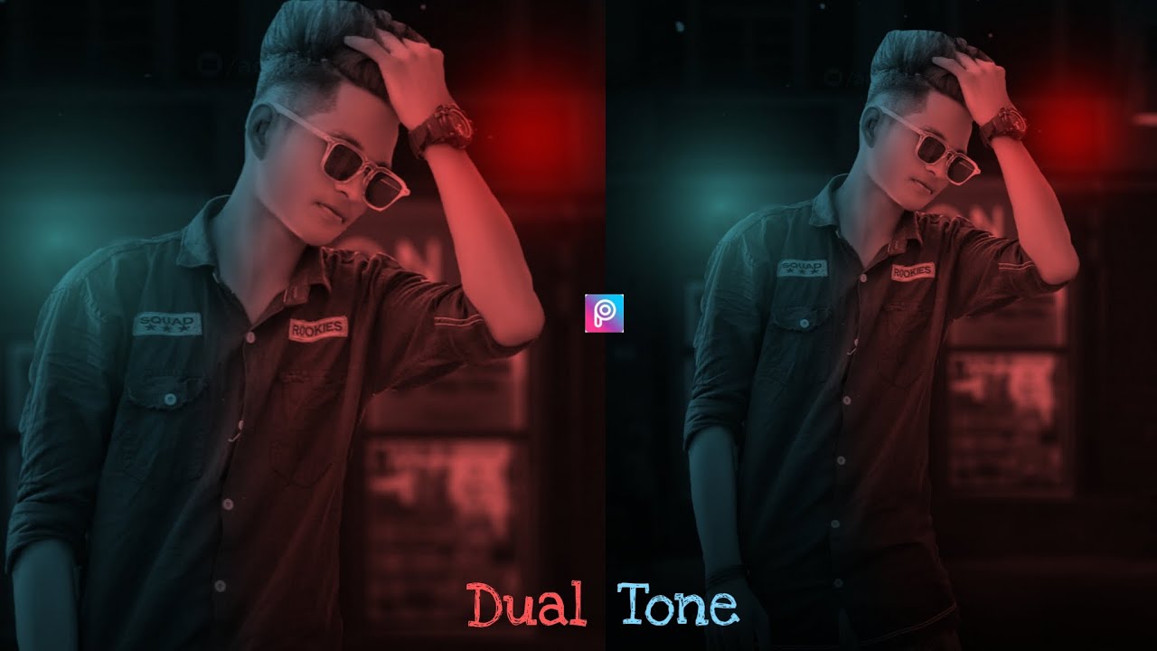 PicsArt-Dual Tone Effect Photo Editing Concept || New Dual Tone Creative Editing ||