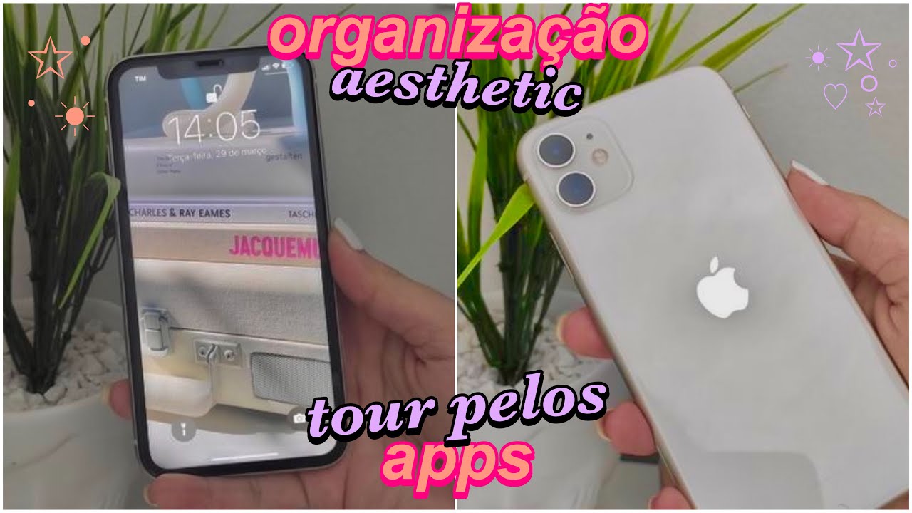 ORGANIZANDO meu CELULAR + TOUR pelos APPS *iphone 11 aesthetic ios*