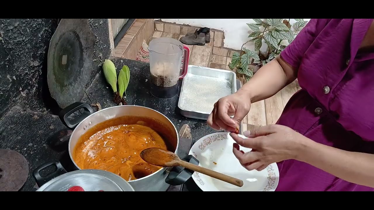 Bora fazer um doce de amendoim pé de moleque delicia 🌱