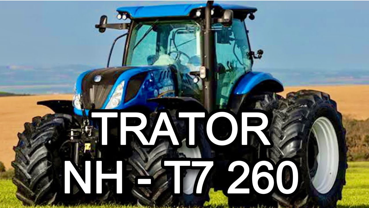 New Holland T7 260 | Cabine e comandos