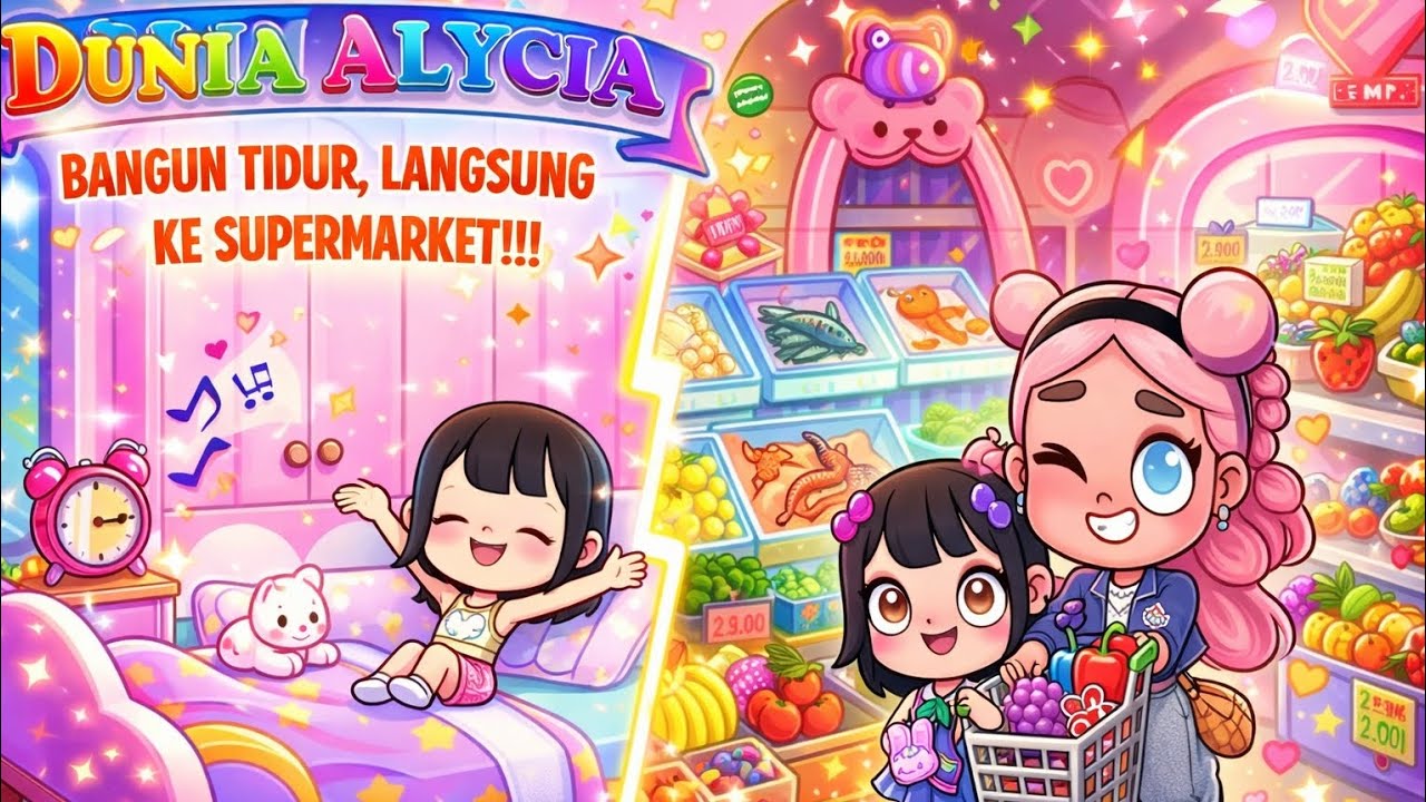 BANGUN TIDUR, LANGSUNG KE SUPERMARKET #dramaavatarworld 