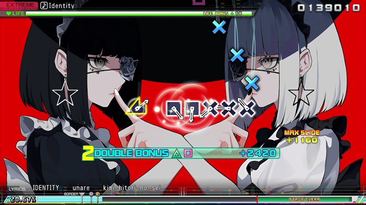 アイデンティティ「Identity」Extreme Perfect 【Hatsune Miku: Project Diva Mega Mix+】