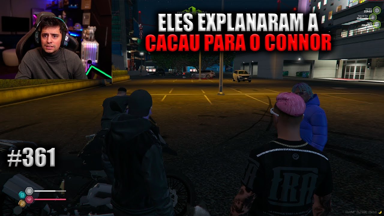ELES EXPLANARAM A CACAU PARA O CONNOR! EP 361