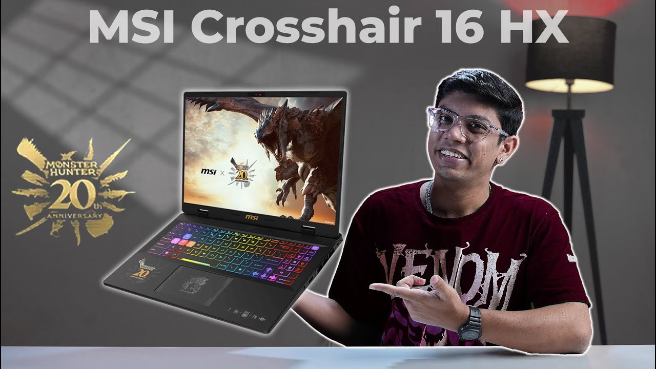 Игровой ноутбук ограниченной серии | Обзор ноутбука MSI Crosshair 16 HX Monster Hunter