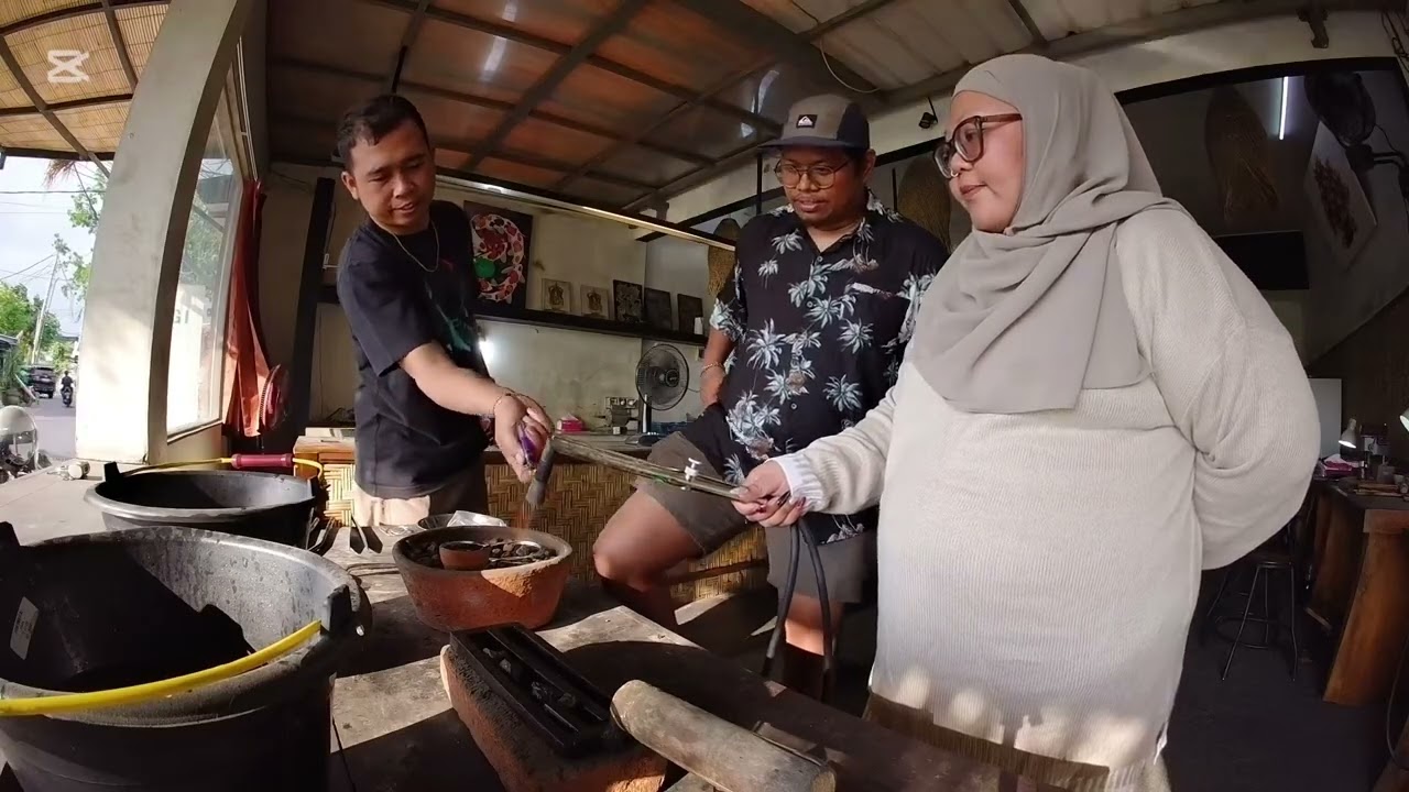 Making Our Own Ring at Bali 