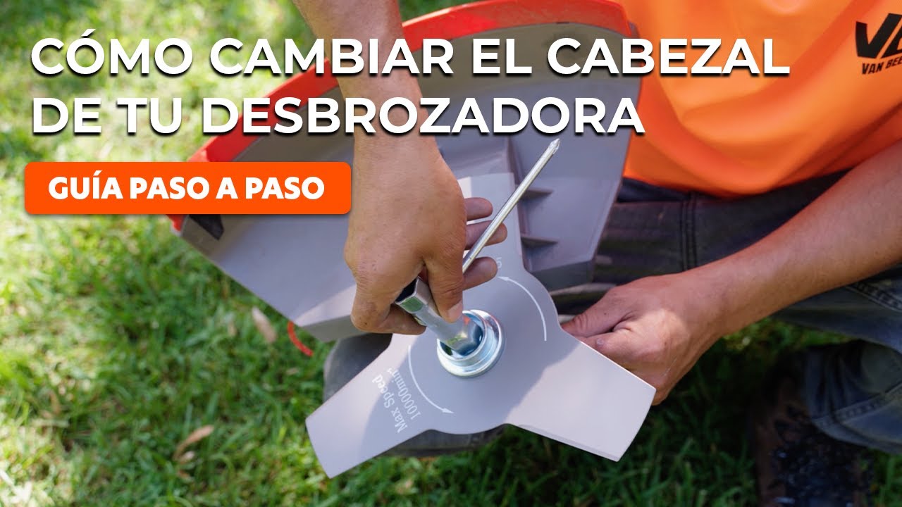 C&oacute;mo cambiar el Cabezal de Tu Desbrozadora van Beek | Profesional y Semiprofesional