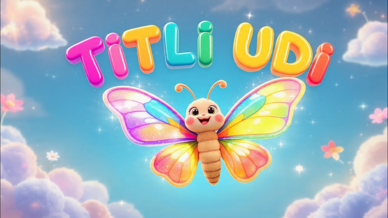 Titli Udi 🦋 | Hindi Kids Rhyme & Fun Song