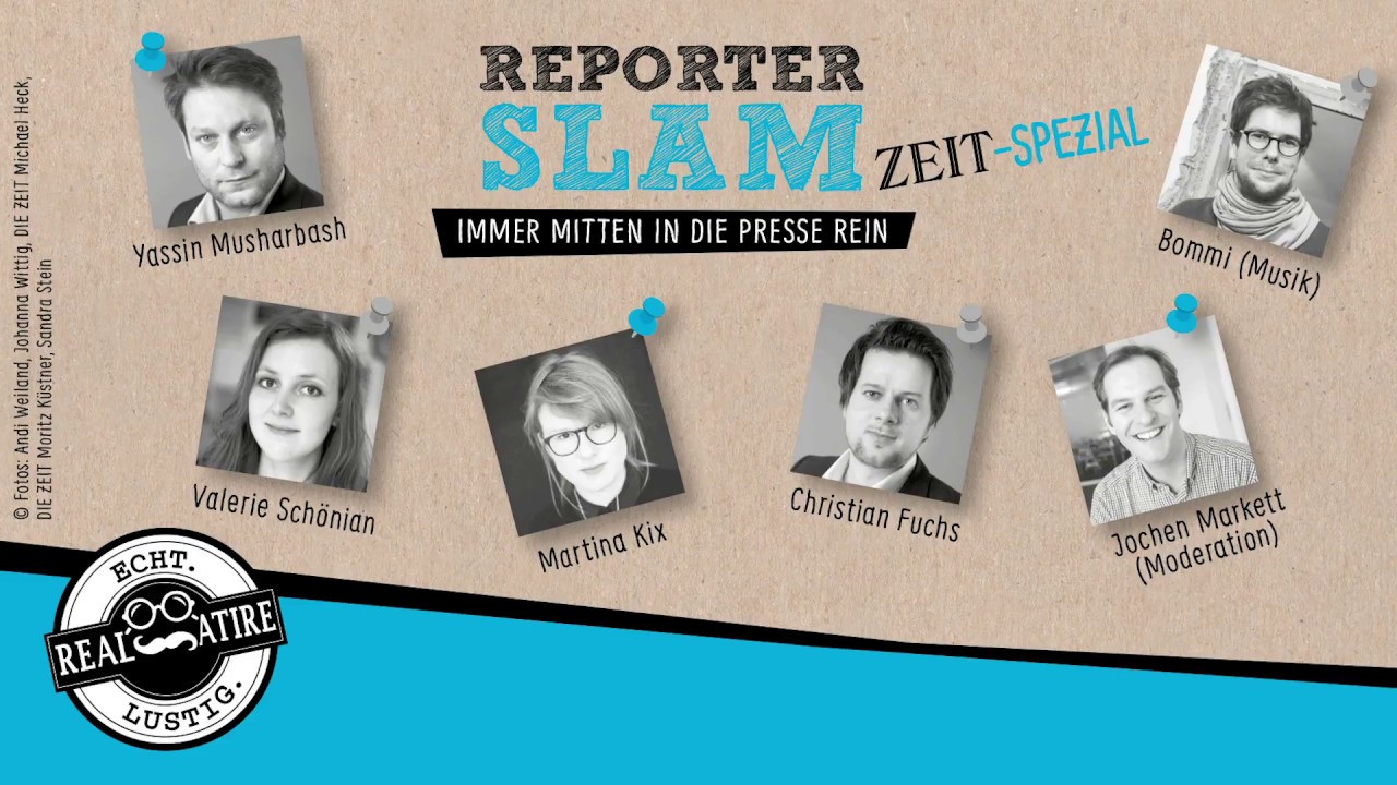 Realsatire Reporter Slam ZEIT-Spezial - die Highlights