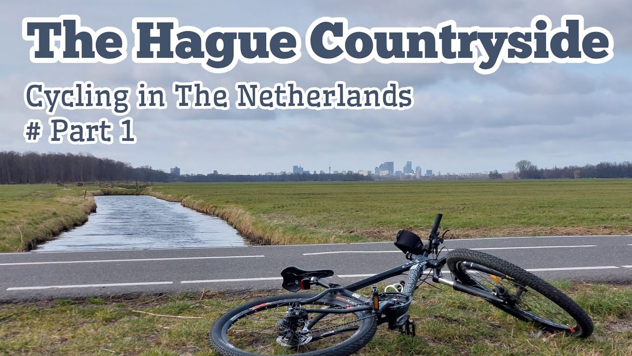 The Hague Central Station to Wassenaar Countryside - The Netherlands on Bicycle