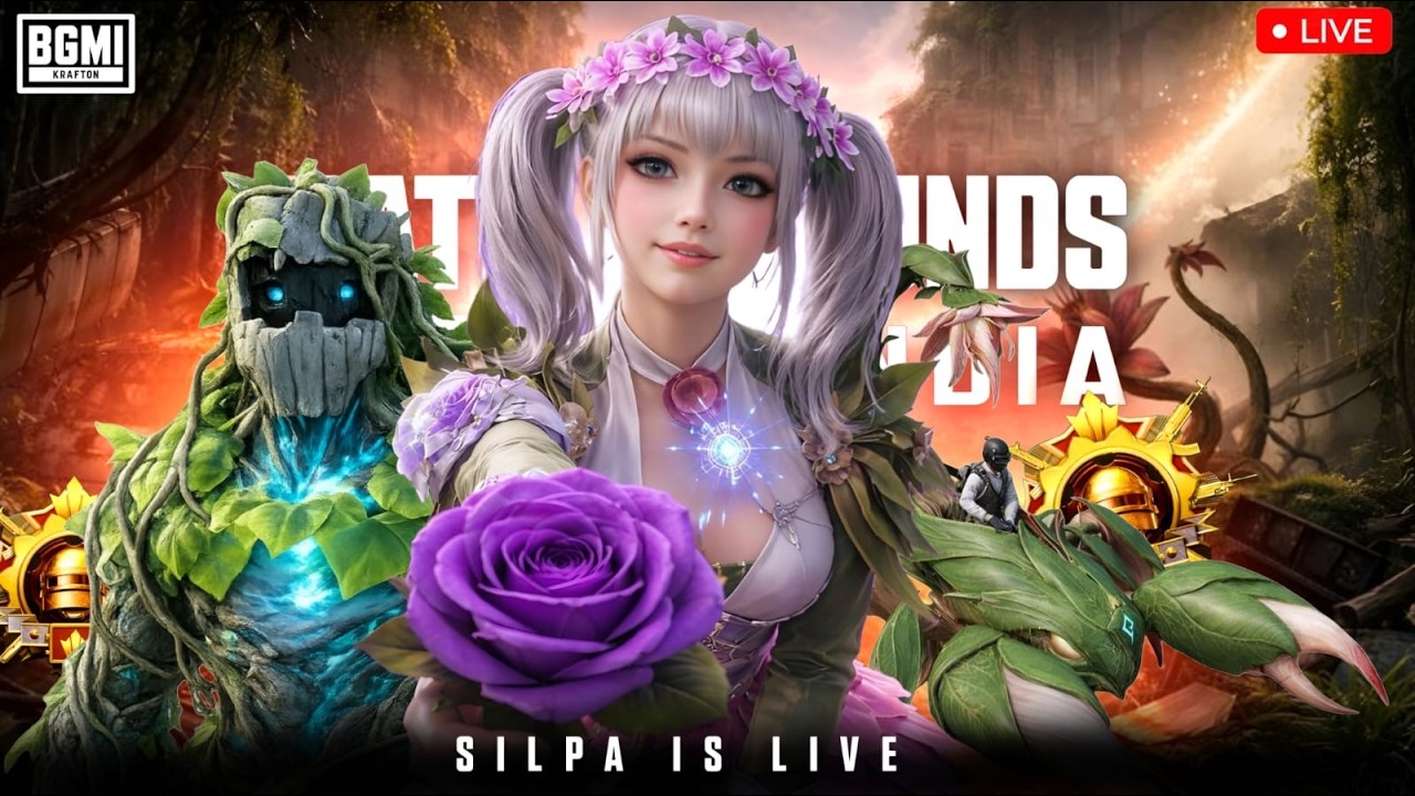 🎀🥰 BOOM BAAM GAME PLAY 🥰🎀| SILPA IS LiVE | BGMI | #livestream @BattlegroundsMobile_IN