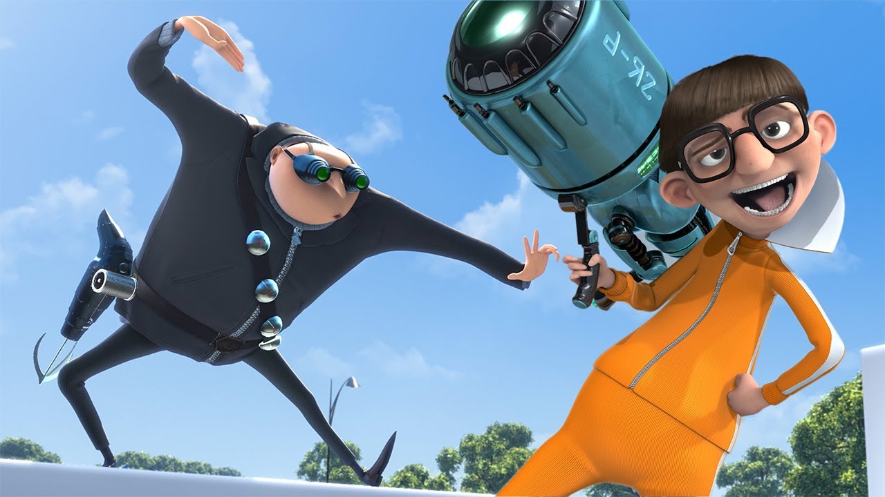 Gru Rouba o Raio Encolhedor! | Meu Malvado Favorito (2010) | Desenhos Animados em Português