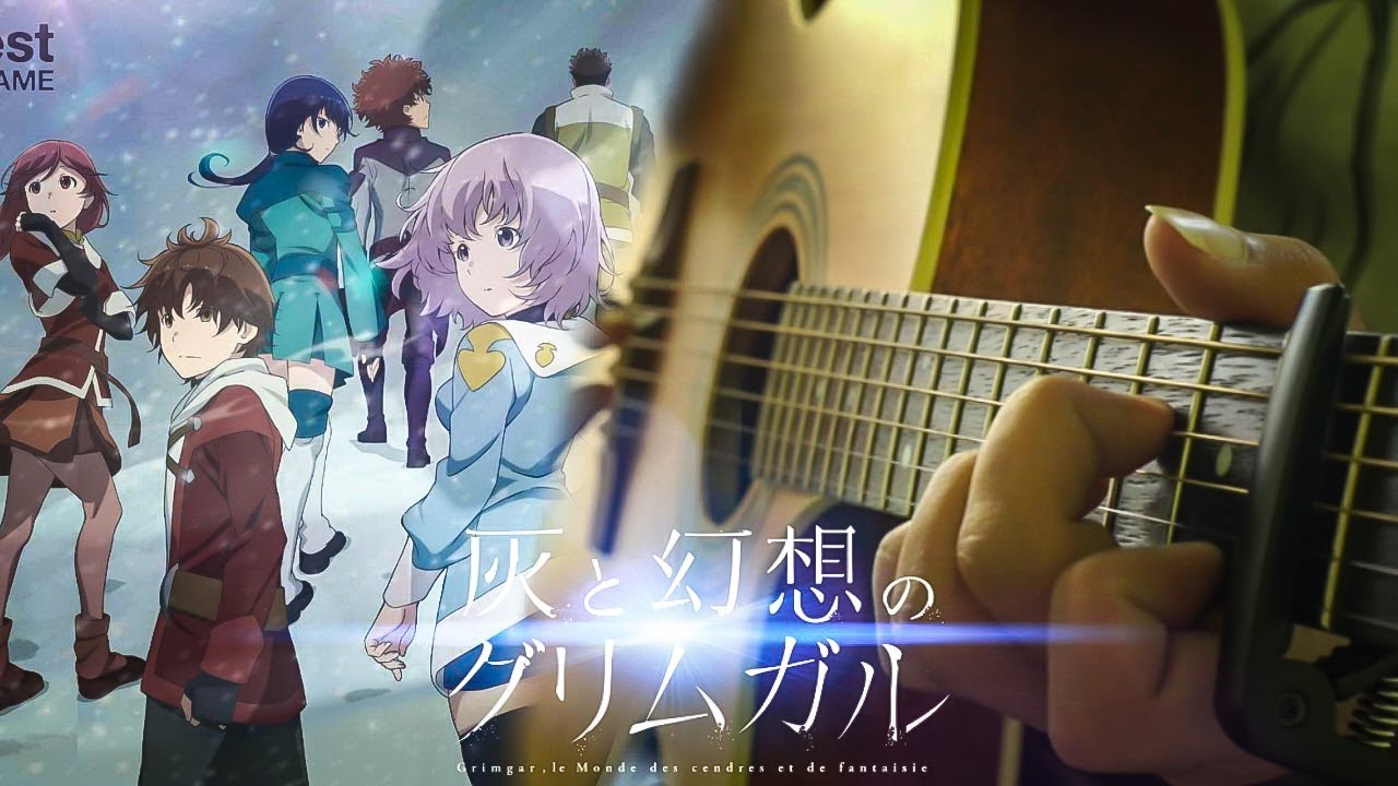 Hai To Gensou no Grimgar - HARVEST - ED Fingerstyle Guitar Cover