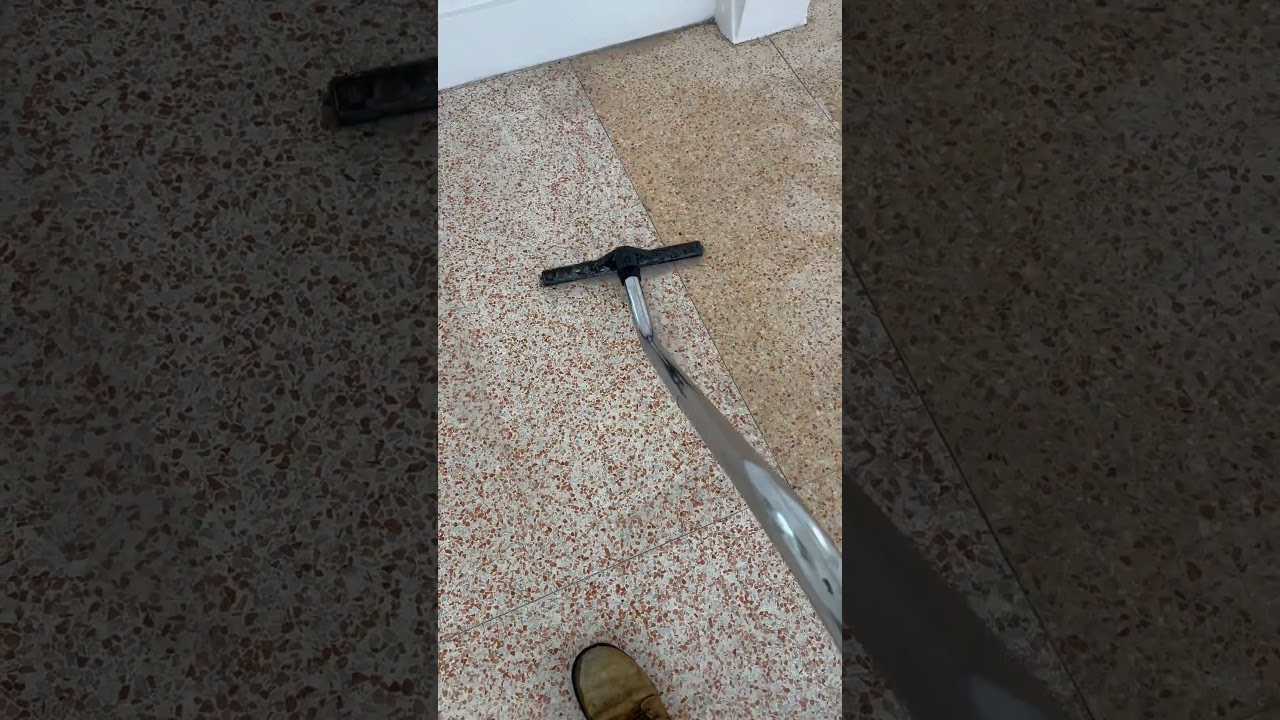 Cleaning terrazzo floors