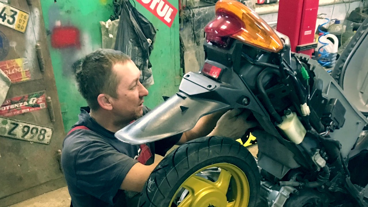 Yamaha Grand Axis 100 - перезагрузка. Часть 1