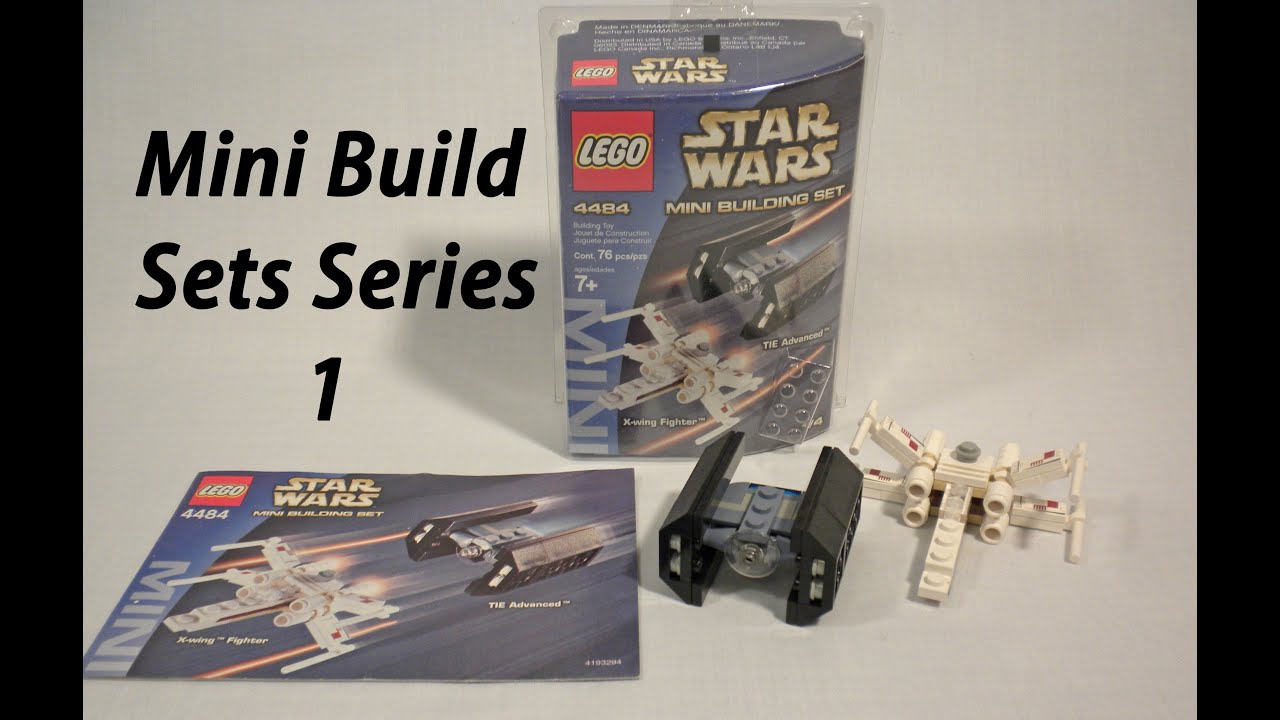 LEGO Star Wars Mini Blister Packs sets 4484 4485 4486 4486 1st Release