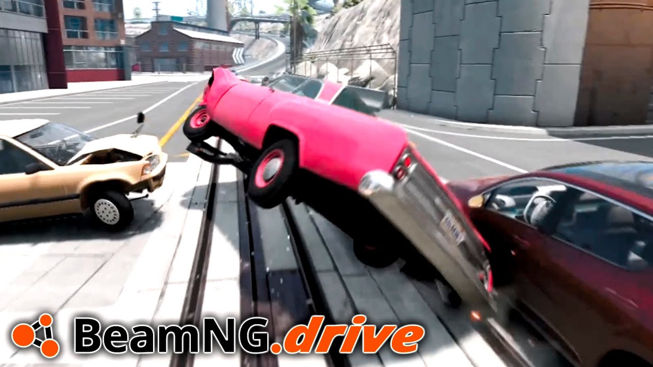 COMO NÃO SER UM ENTREGADOR DE CARROS - BeamNG.drive