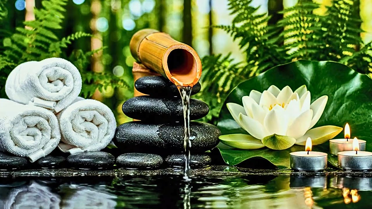 Unwind Your Mind and Sleep 🌙 Bamboo Water Fountain for Peaceful Rest