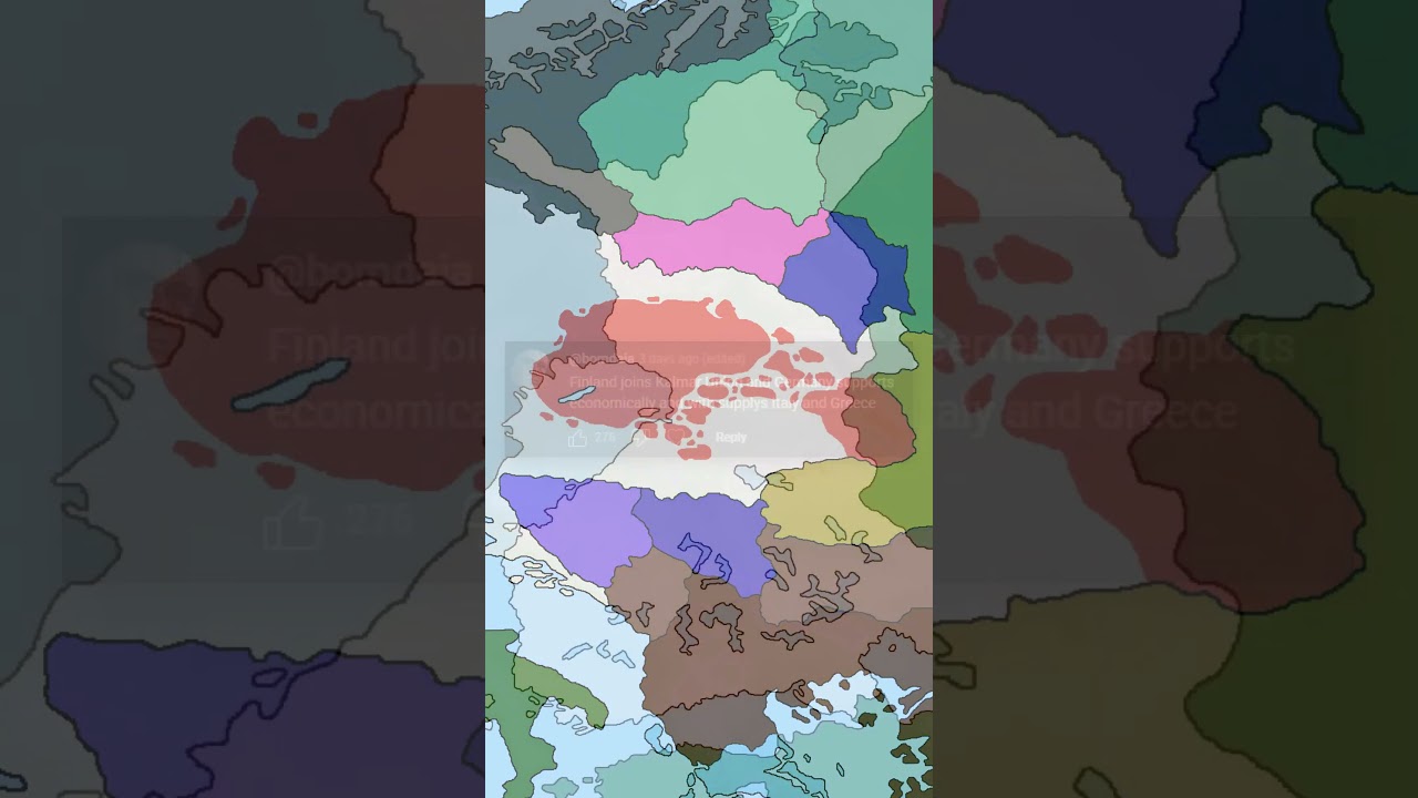 Europe in 1900, but the COMMENTS Change it's History | Episode 5 #shorts #history #geography #hoi4