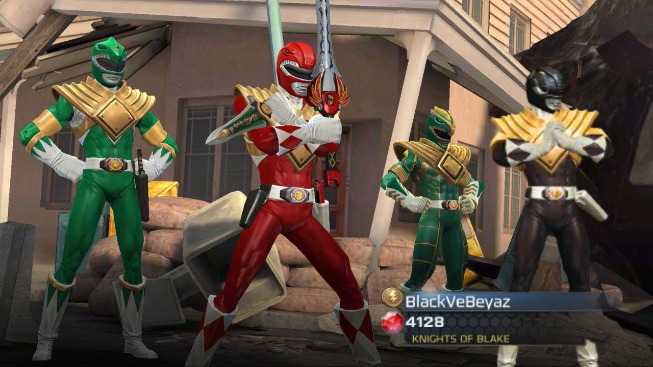 Mighty Morphin Dragonshield Zack and Jason Power Rangers Legacy Wars