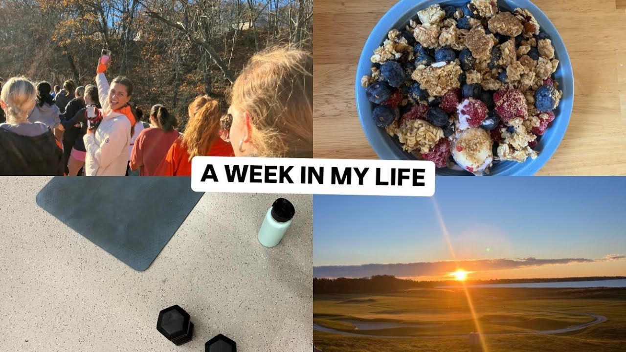 A WEEK IN MY LIFE || daily workouts, what I eat, Rene&eacute; Noe&rsquo;s run club, and more