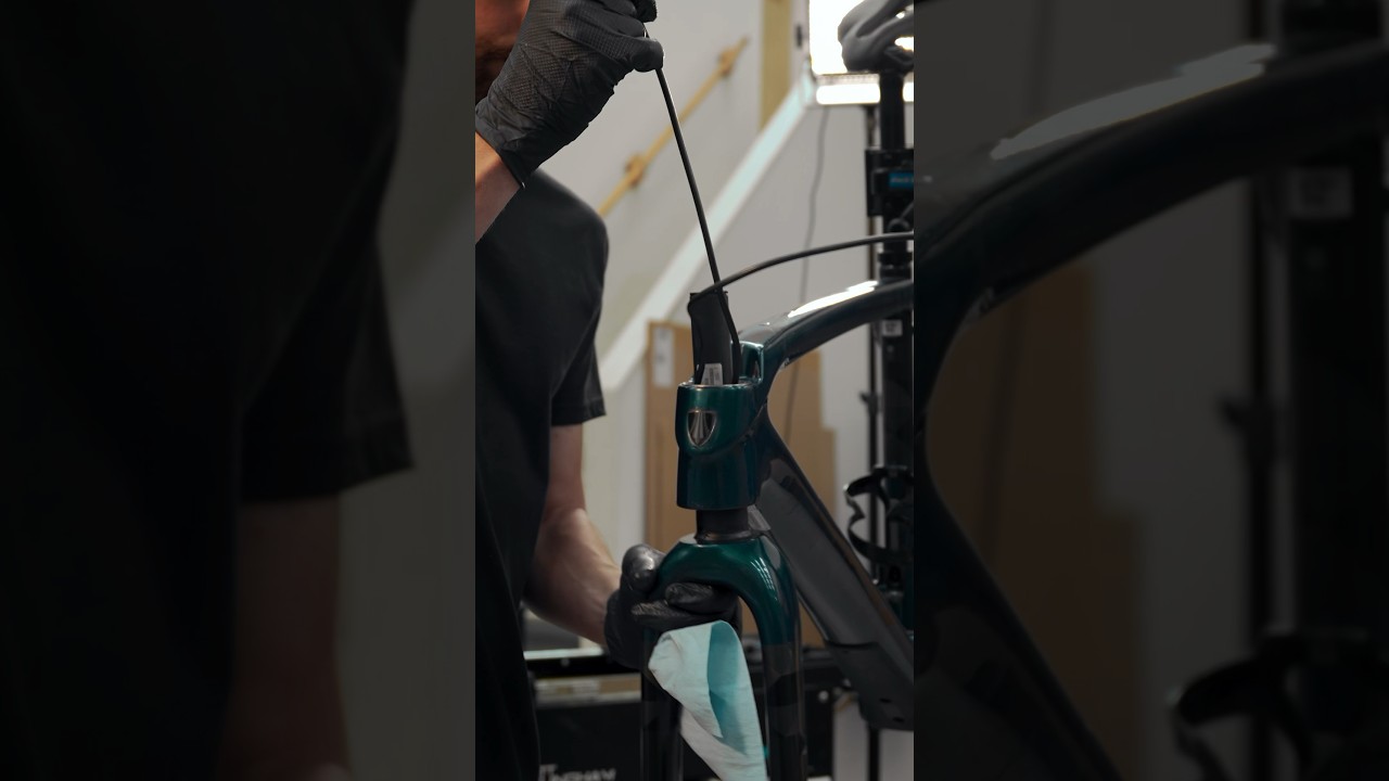 Satisfying Headset Service 🤤 How to service your headset! 🚲 #cycling #howto #service #trek