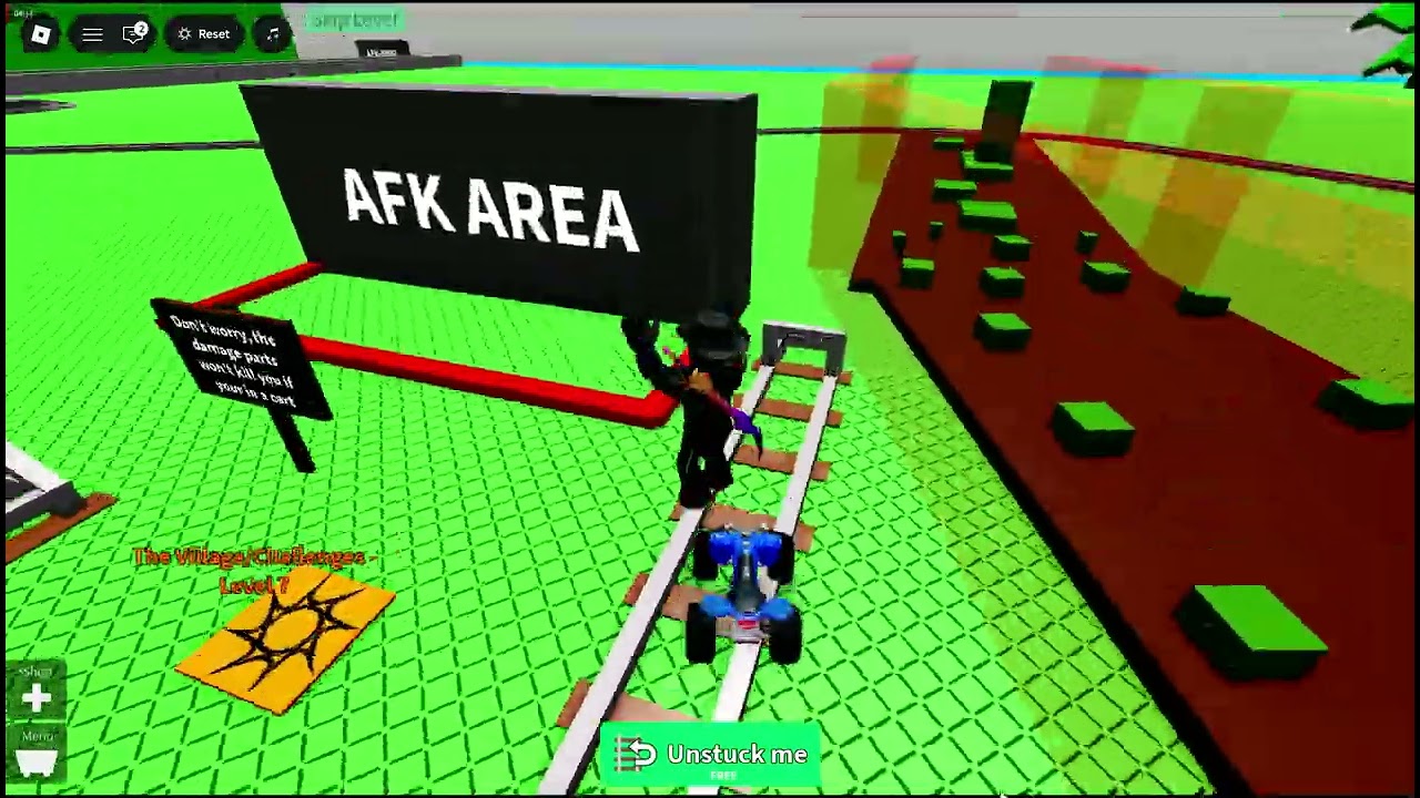 Aiden's Adventure, Create a Cart Ride!