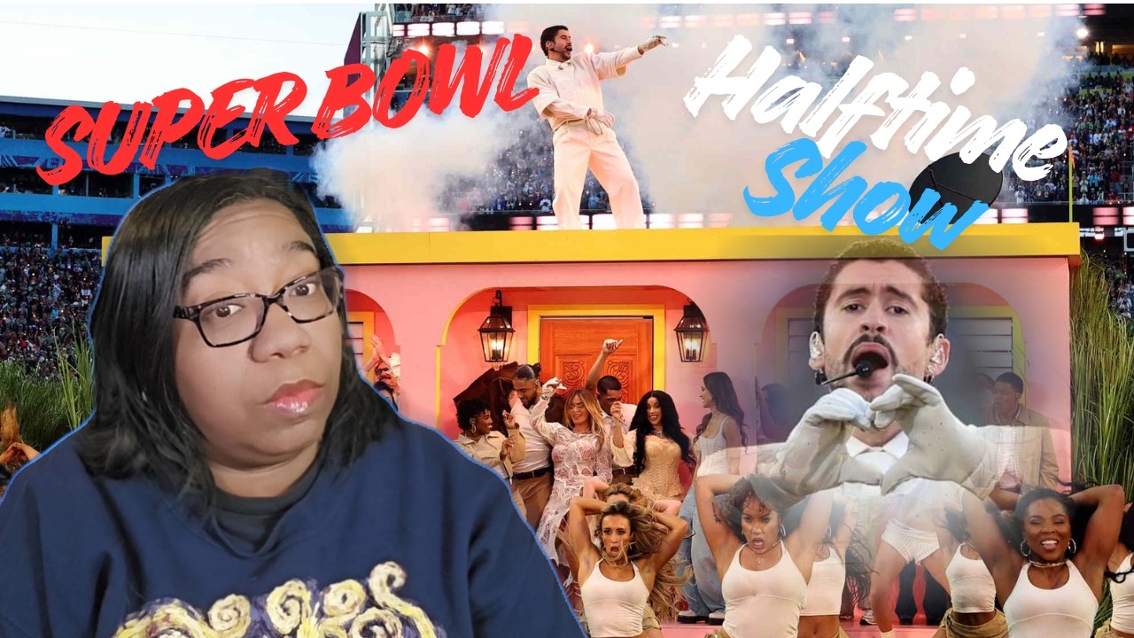 Puerto Ricans First time EVER watching a Super Bowl Halftime Show