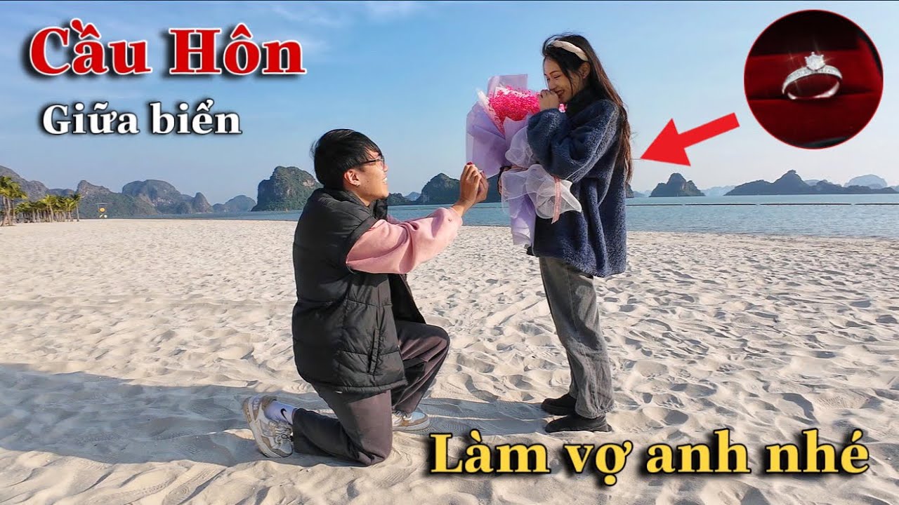 Dương KC | Lần Đầu Cầu Hôn Thảo Thối Giữa Biển Cực Lãng Mạn