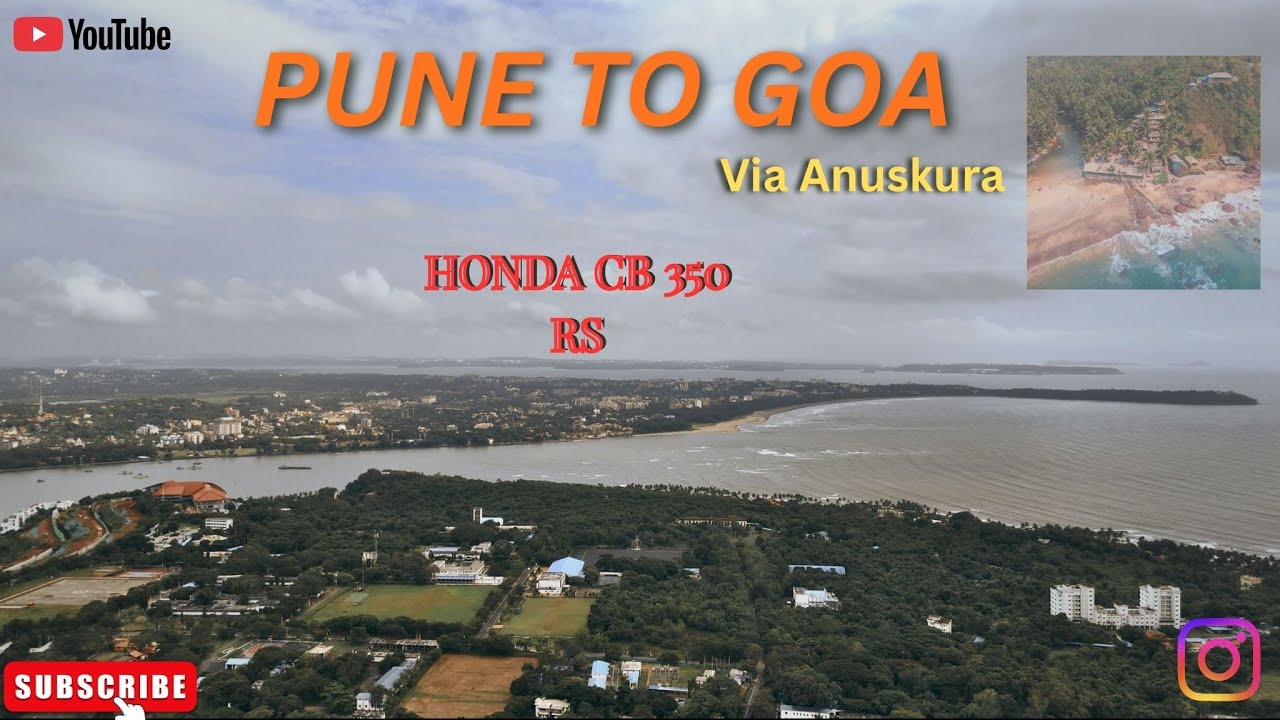 Goa to Pune Via Anuskura on Honda CB350RS Epic Ride NON-STOP