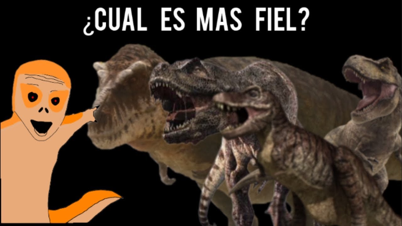 ¿Cuál película o serie ha retratado más fielmente al Tyrannosaurus?