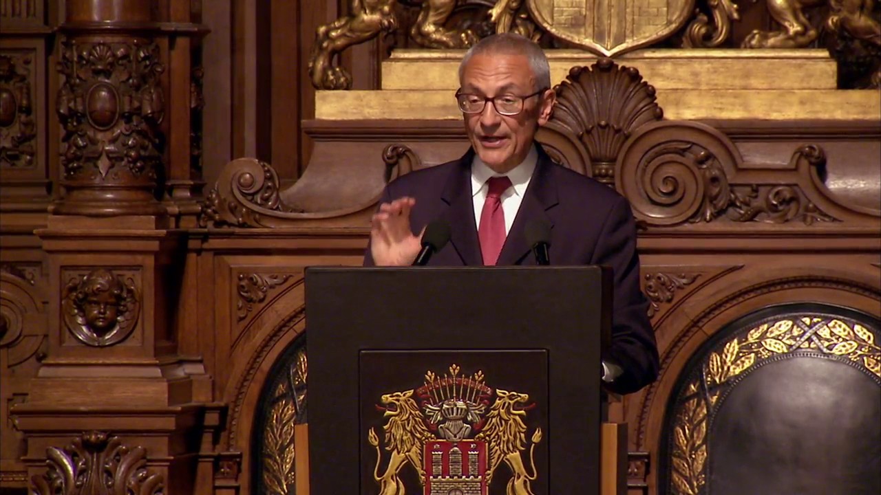 Mediendialog Hamburg 2017 - Rede von John Podesta