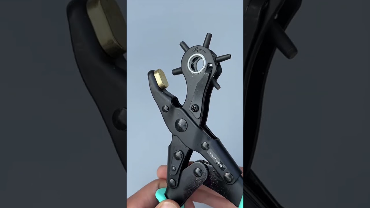 Leather belt hole puncher #inventions and ideas #gadgets #shorts #youtubeshorts