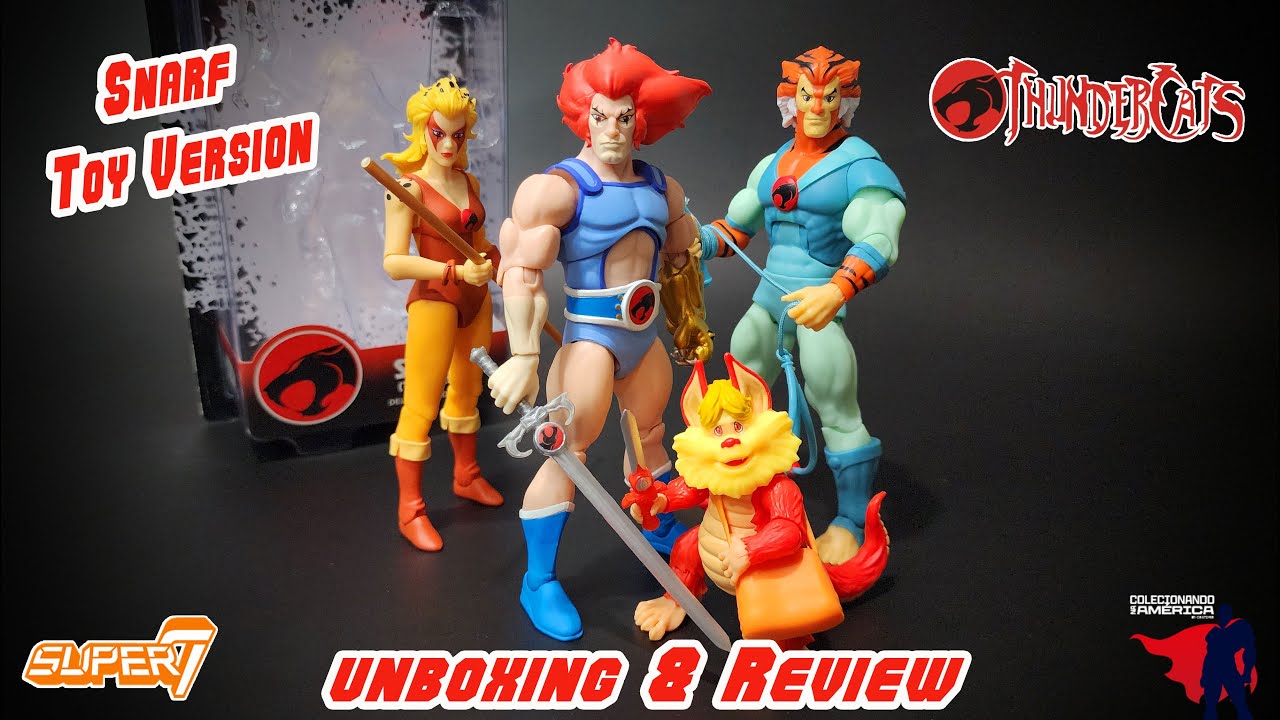 Super 7 Thundercats Snarf Deluxe Edition (Toy Version) - Review em PT/BR