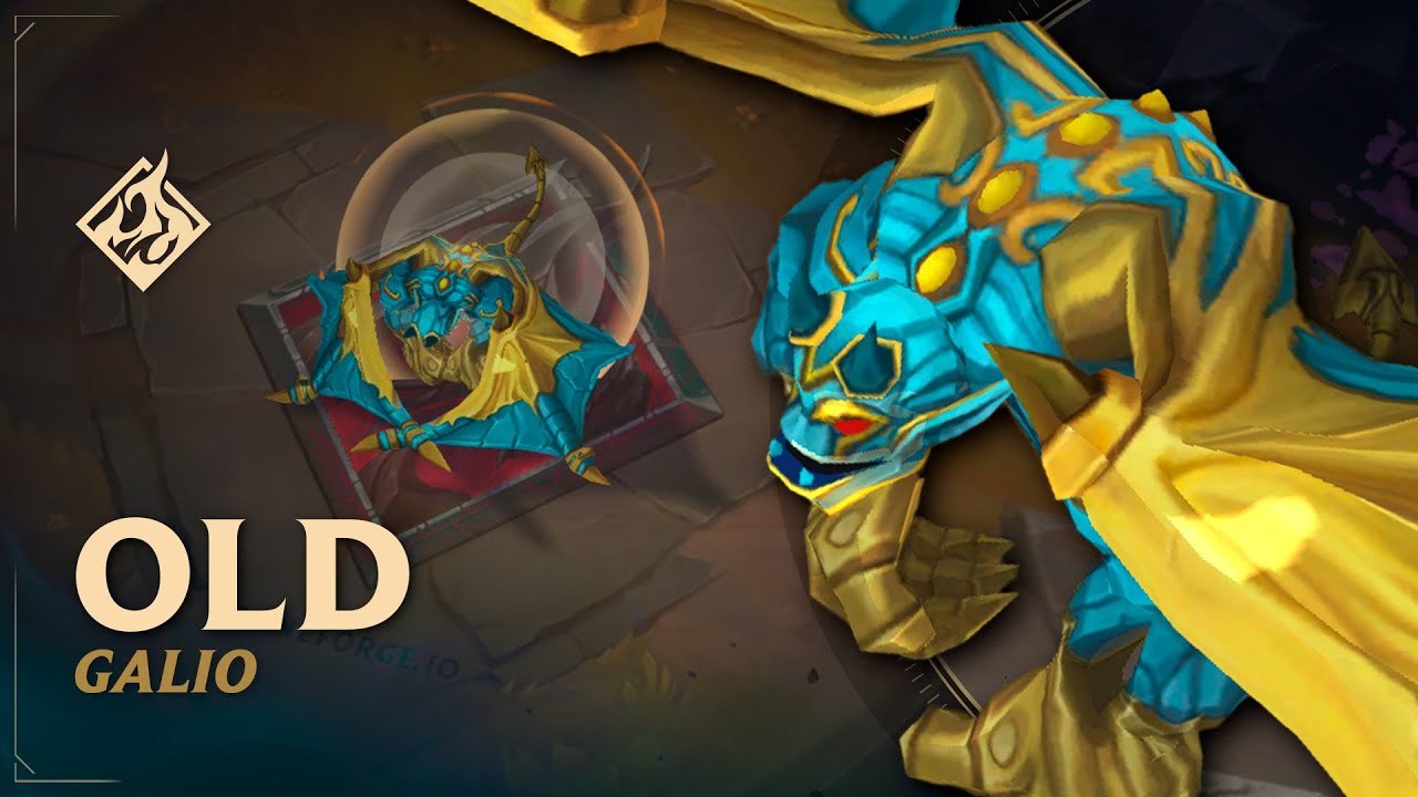 OLD BASE GALIO 🕸️ OLD LEAGUE BASE MODELS 🕸️ RuneForge&mdash;LoL Custom Skins