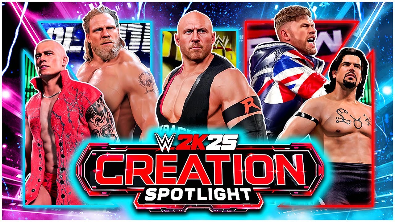 19 творений WWE 2K25, которые отличаются КЛАСС!