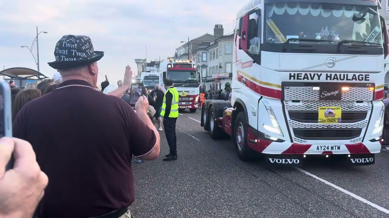 East Coast Truckers 2025 Great Yarmouth Seafront 24/08/2025 