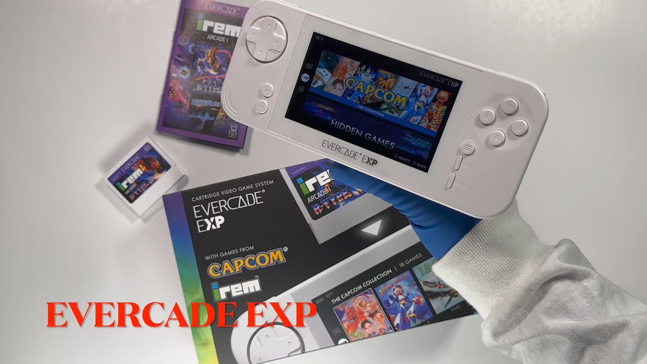 New Evercade EXP Full Unboxing & Gameplay