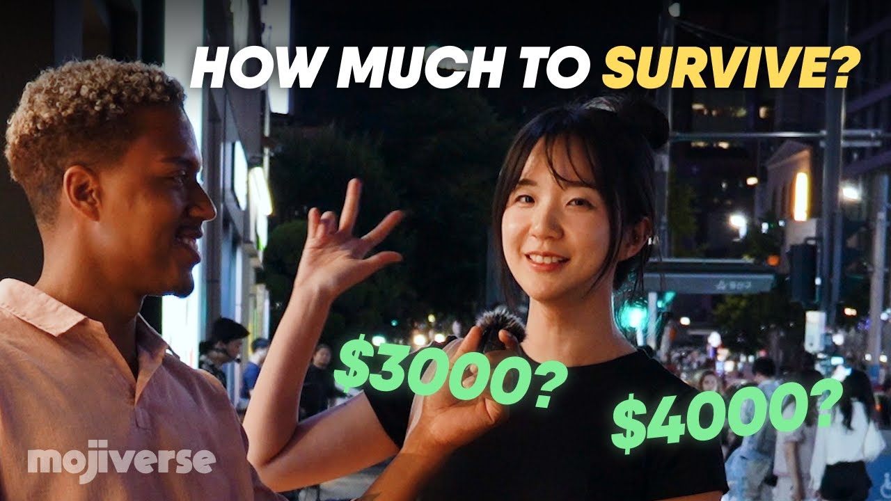 How Much Money Do You Need to Live in Korea? | Street Interview