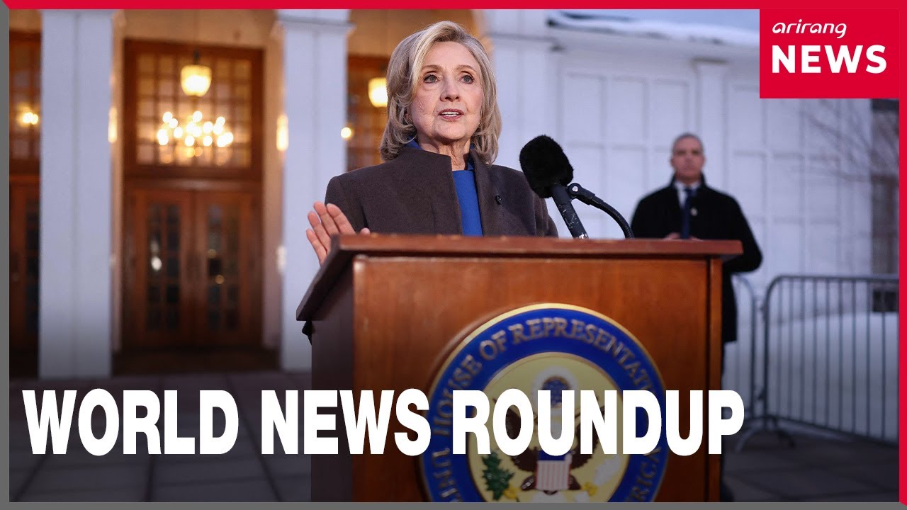 World News: Hillary Clinton denies Epstein ties; Melania Trump to chair UNSC; EU abortion...