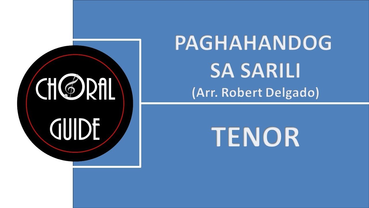 Paghahandog sa Sarili - TENOR