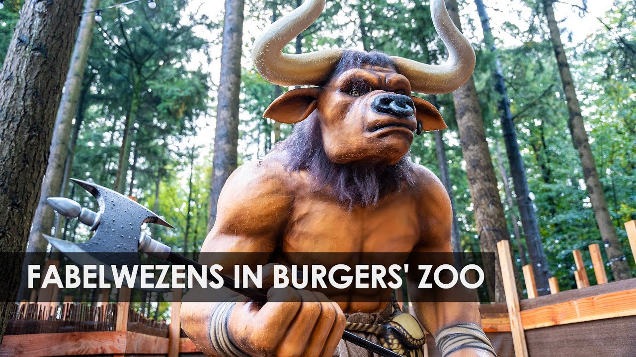 Burgers' Zoo presenteert Fantastische Fabelwezens (2024-2025) met Dolfje Weerwolfje en labyrint